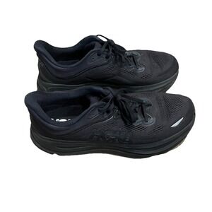 Hoka Black Bondi 9 Wide Men's Athletic Shoes Size 11.5D